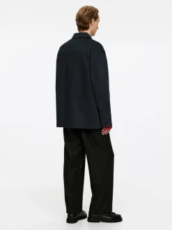 Overshirt I Bomull Och Lyocell