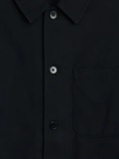 Overshirt I Bomull Och Lyocell