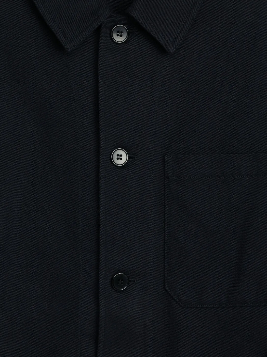 Overshirt I Bomull Och Lyocell