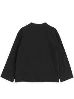 Overshirt I Linne Och Bomull