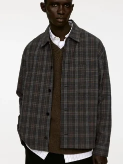 Overshirt I Ullblandning