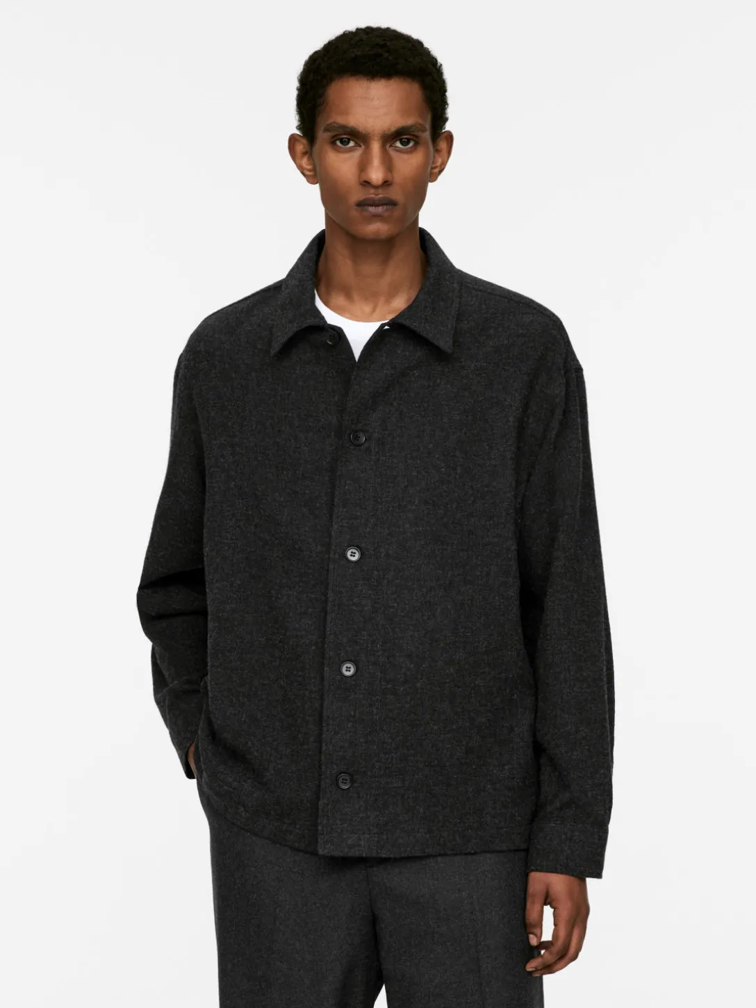 Overshirt Med Lös Passform