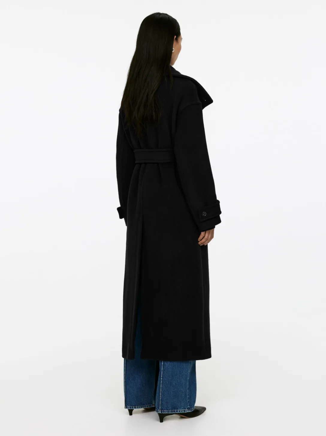 Oversized Kappa I Ullblandning