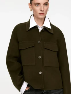 Penny Martin Och ARKET Overshirt I Ull
