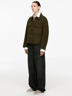 Penny Martin Och ARKET Overshirt I Ull