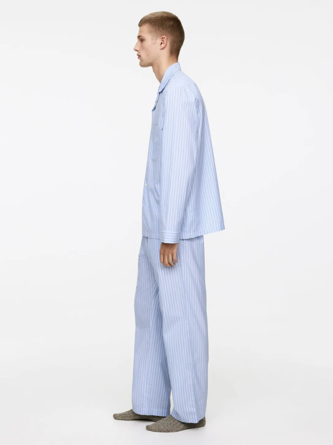 Pyjamasskjorta I Bomull