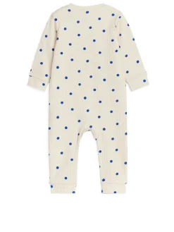 Ribbad Trikåoverall