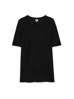 Ribbad T-shirt I Ull
