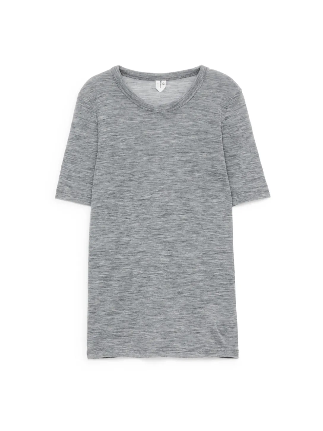 Ribbad T-shirt I Ull