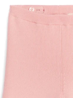 Ribbade Leggings I Ullblandning