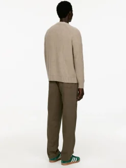 Ribbstickad Tröja