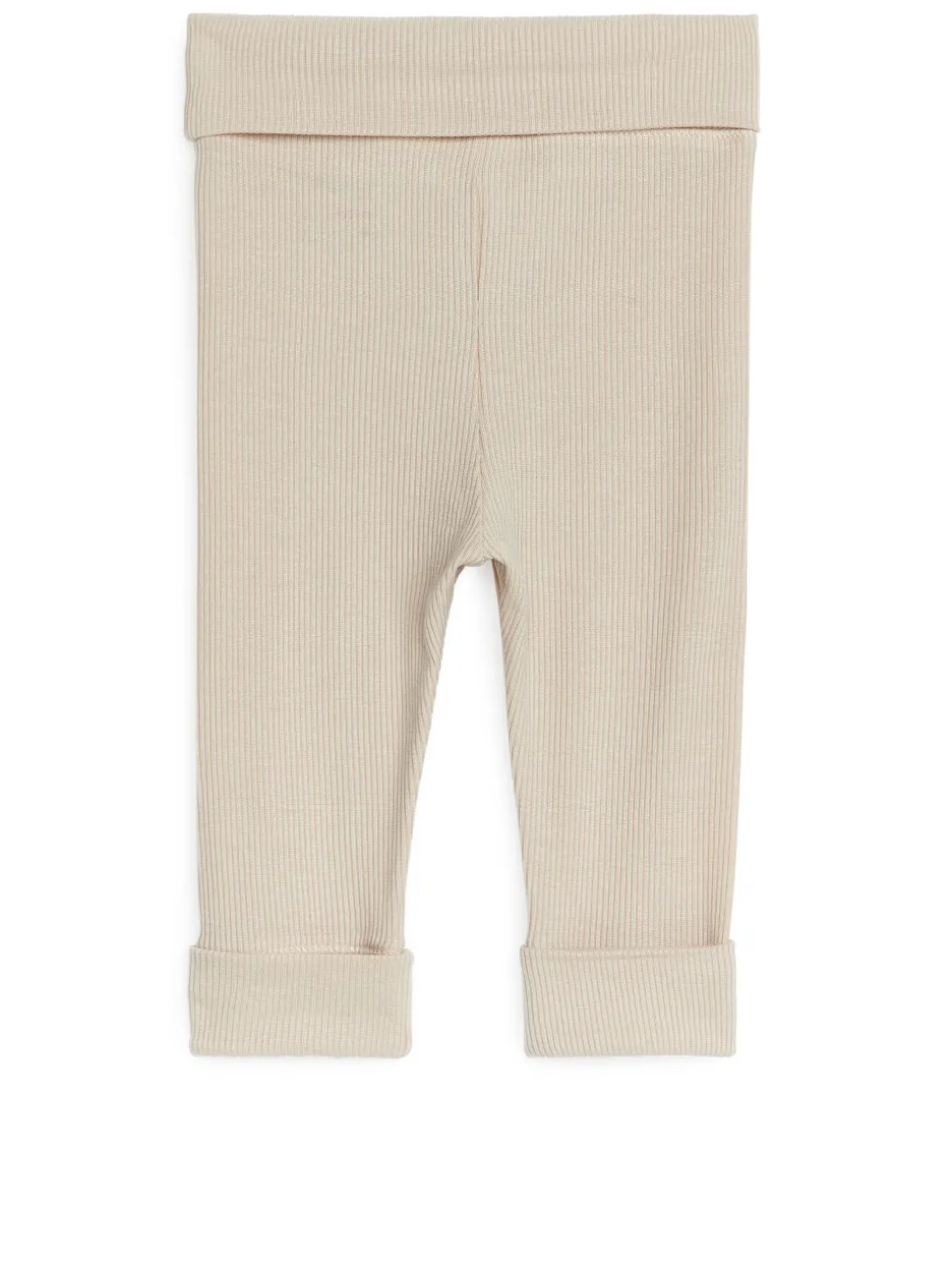 Ribbstickade Leggings För Nyfödd
