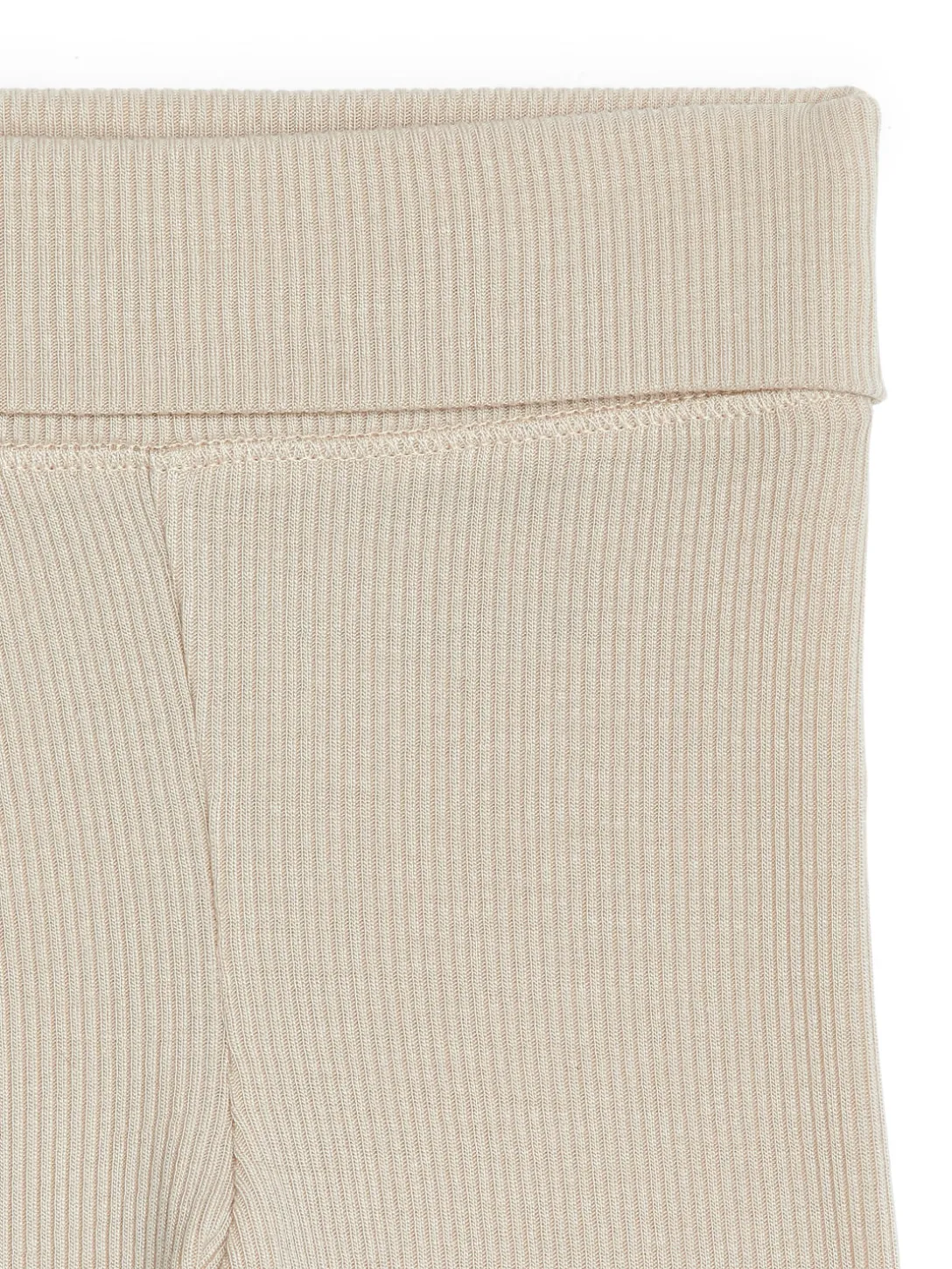 Ribbstickade Leggings För Nyfödd