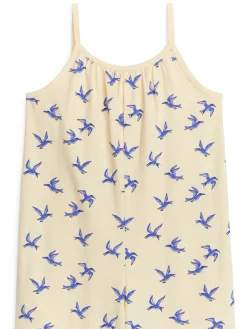 Ärmlös Trikåjumpsuit