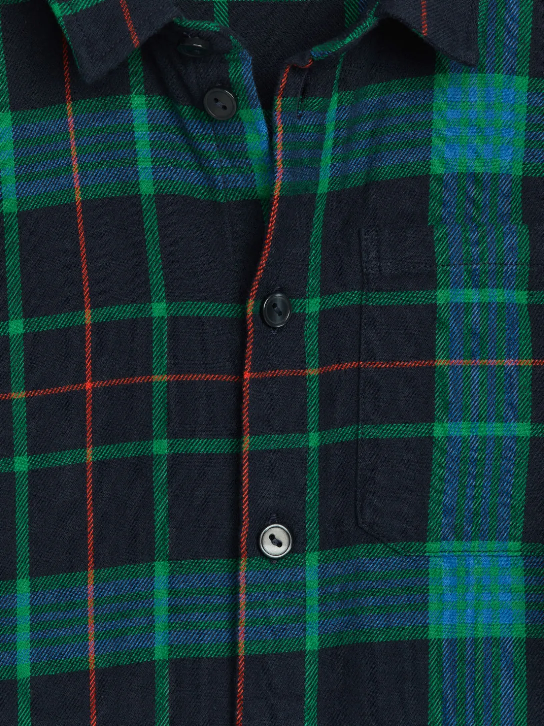 Rutig Flanellskjorta