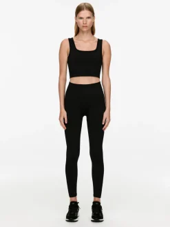 Seamless Leggings Med Hög Midja