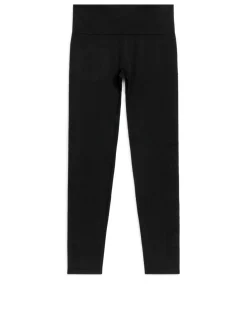 Seamless Leggings Med Hög Midja