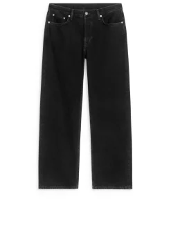 SHORE Jeans Med Låg Midja