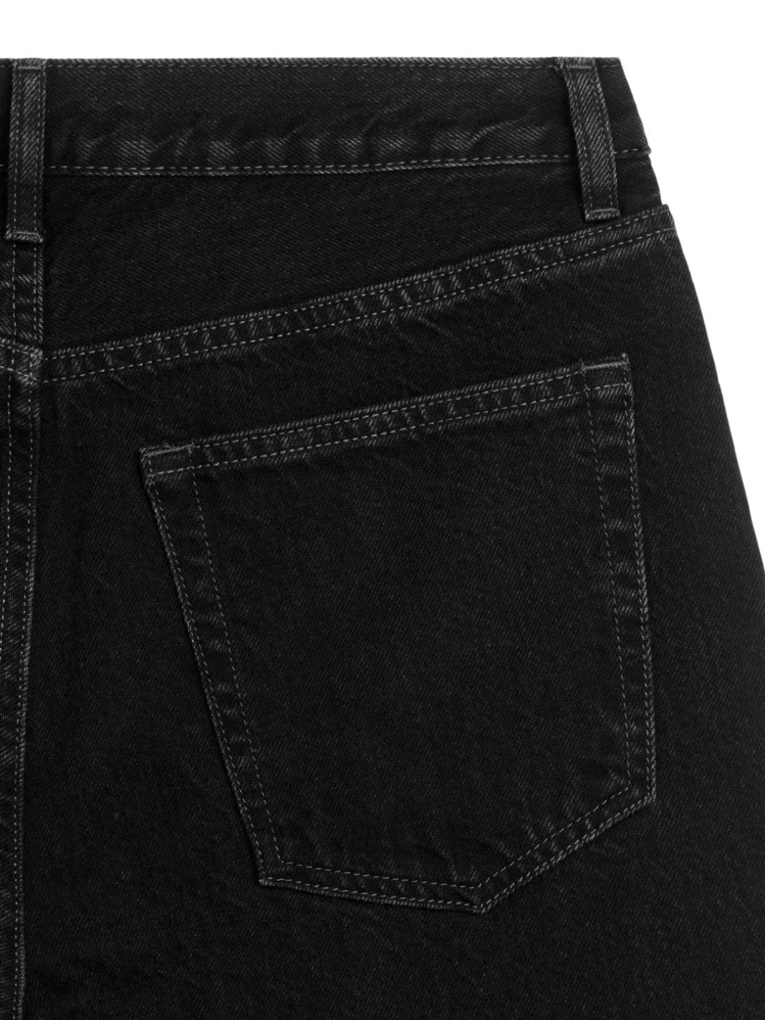 SHORE Jeans Med Låg Midja