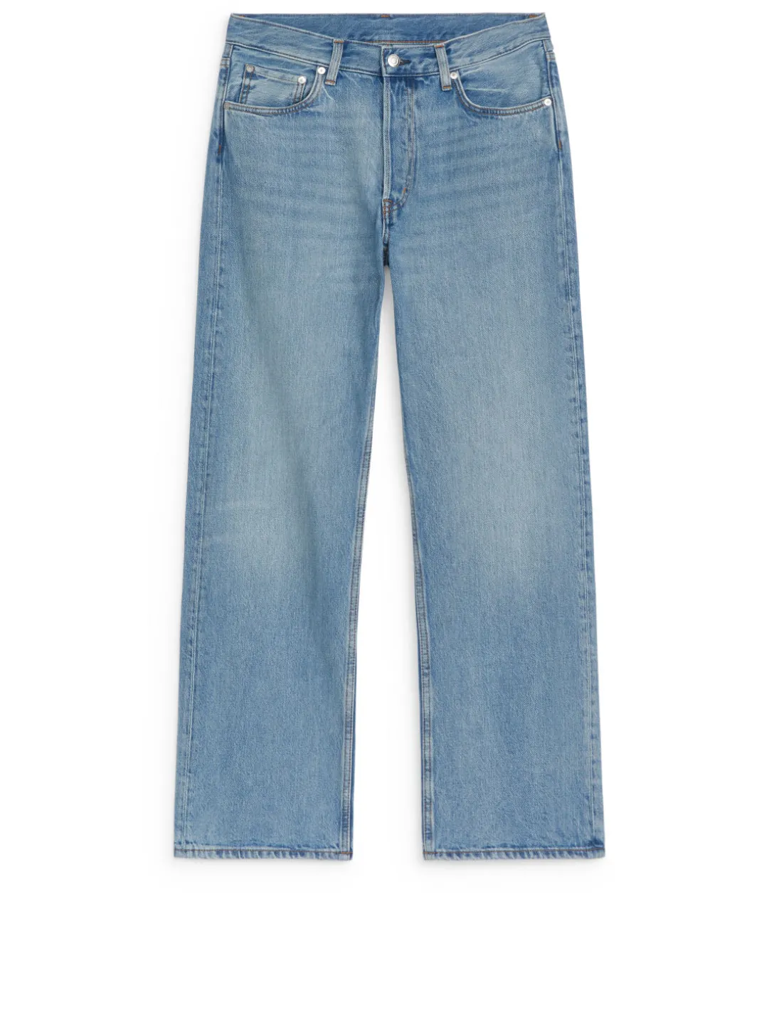 SHORE Jeans Med Låg Midja