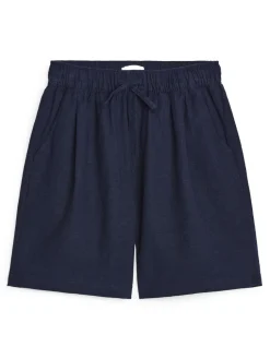 Shorts I Bomull/linne