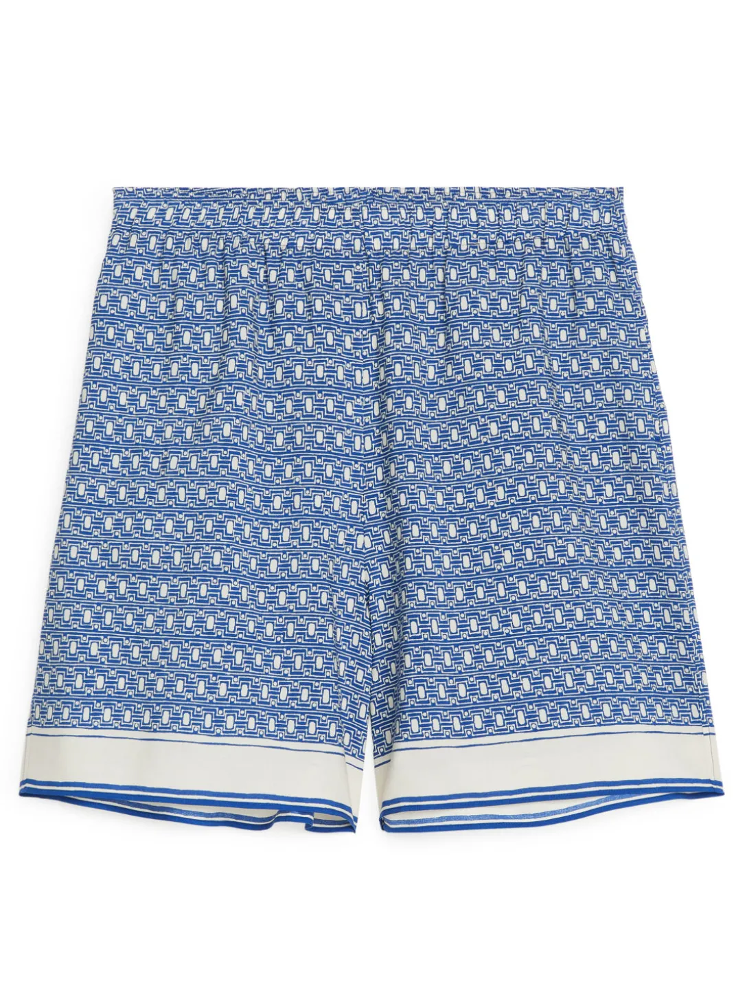 Shorts I En Lyocell- Och Bomullsblandning