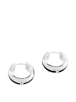 Silverpläterade Hoops