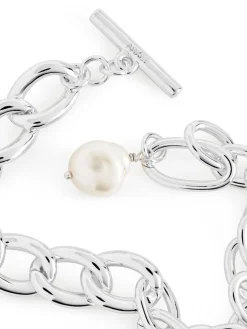 Silverpläterat Kedjearmband