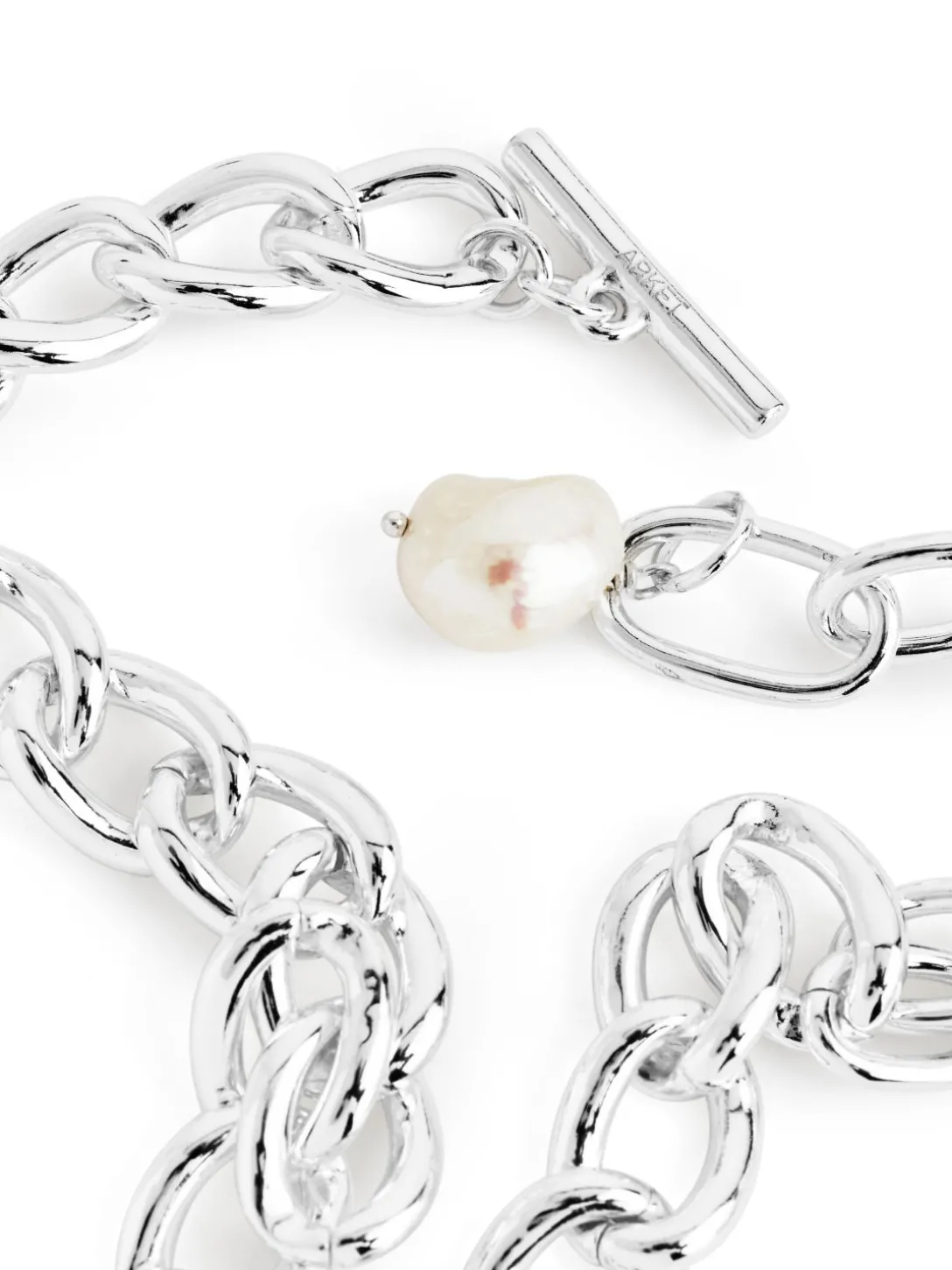 Silverpläterat Kedjehalsband