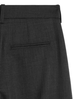 Skräddad Byxa Med Lös Passform