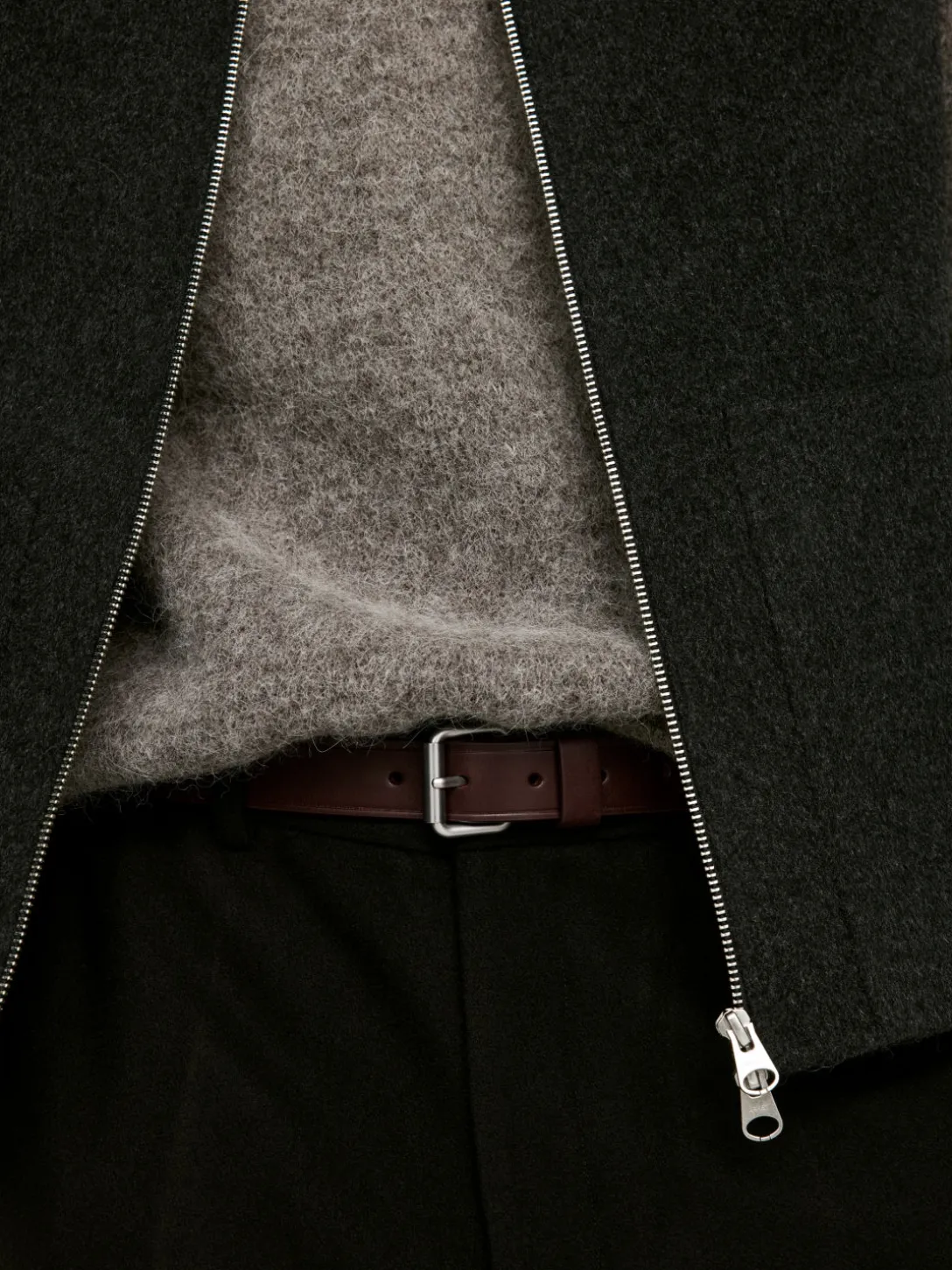 Slim Leather Belt