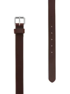 Slim Leather Belt
