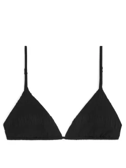 Smockad Bikinitopp