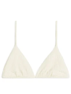 Smockad Bikinitopp