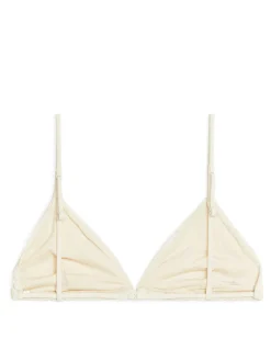 Smockad Bikinitopp