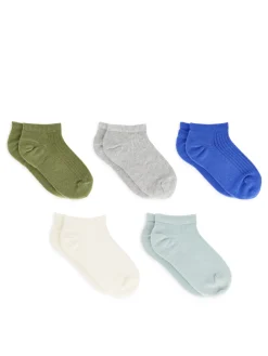 Sneakersstrumpor 5-pack
