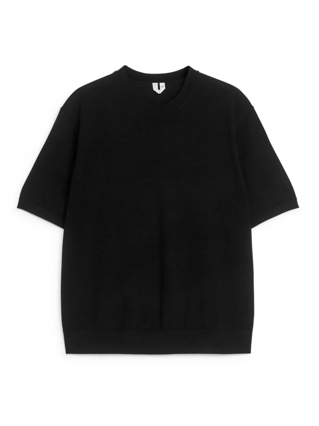 Stickad T-shirt I Merinoull