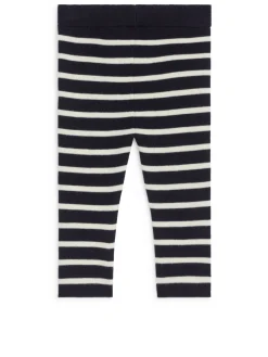 Stickade Leggings I Merinoull