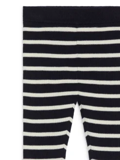 Stickade Leggings I Merinoull
