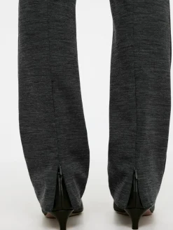 Stretchig Byxa Med Dragkedjor