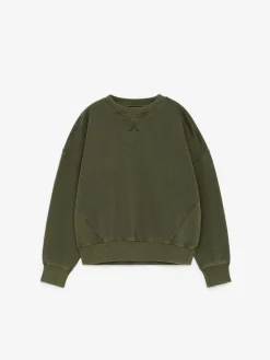 Sweatshirt I Bomull Med Lös Passform