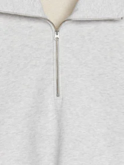 Sweatshirt Med Dragkedja Upptill