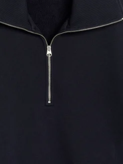 Sweatshirt Med Dragkedja Upptill