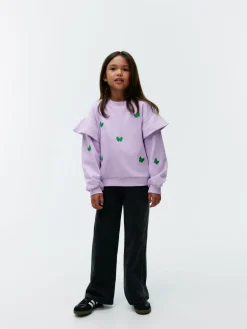 Sweatshirt Med Volanger