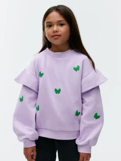 Sweatshirt Med Volanger