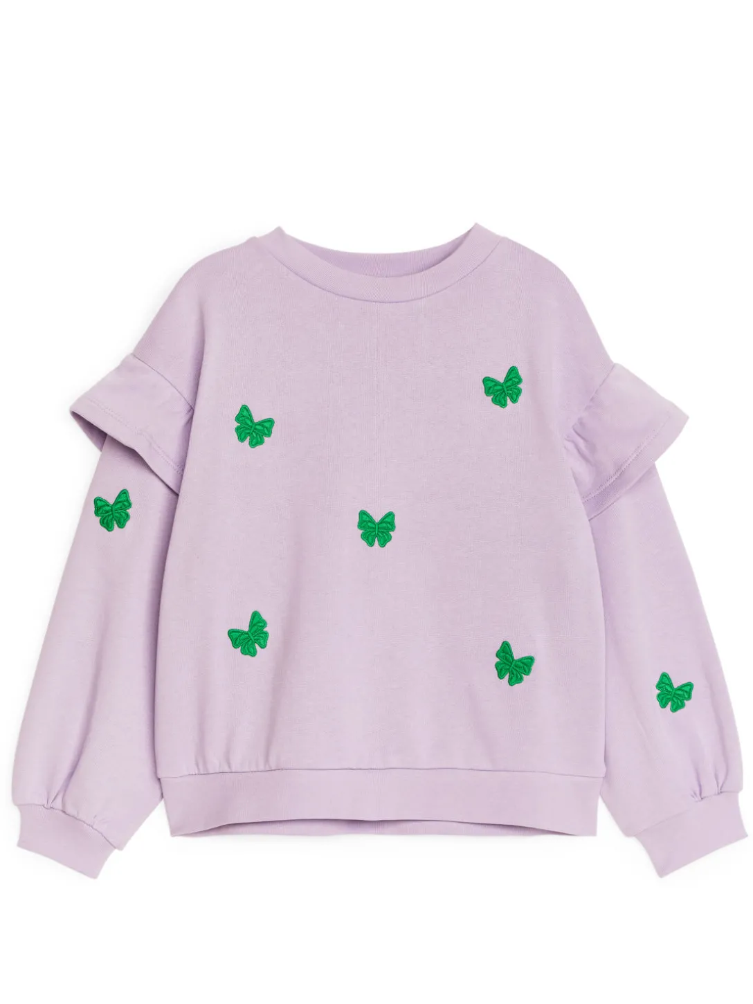 Sweatshirt Med Volanger