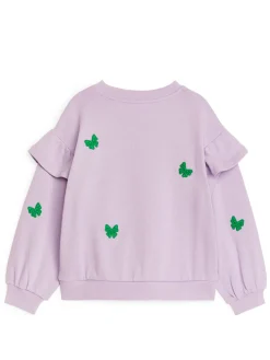 Sweatshirt Med Volanger