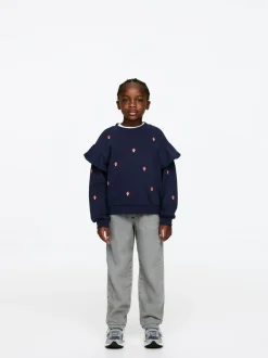 Sweatshirt Med Volanger