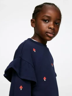 Sweatshirt Med Volanger
