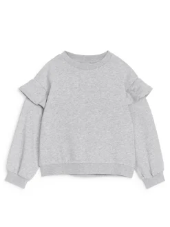 Sweatshirt Med Volanger